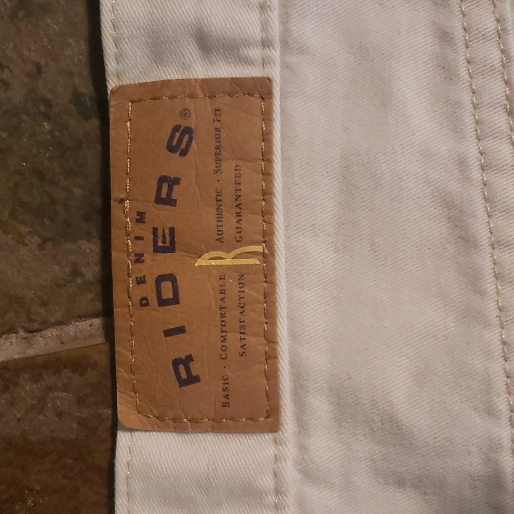 Lee Riders Khaki Cargo Capris Size 16 - Picture 4 of 6